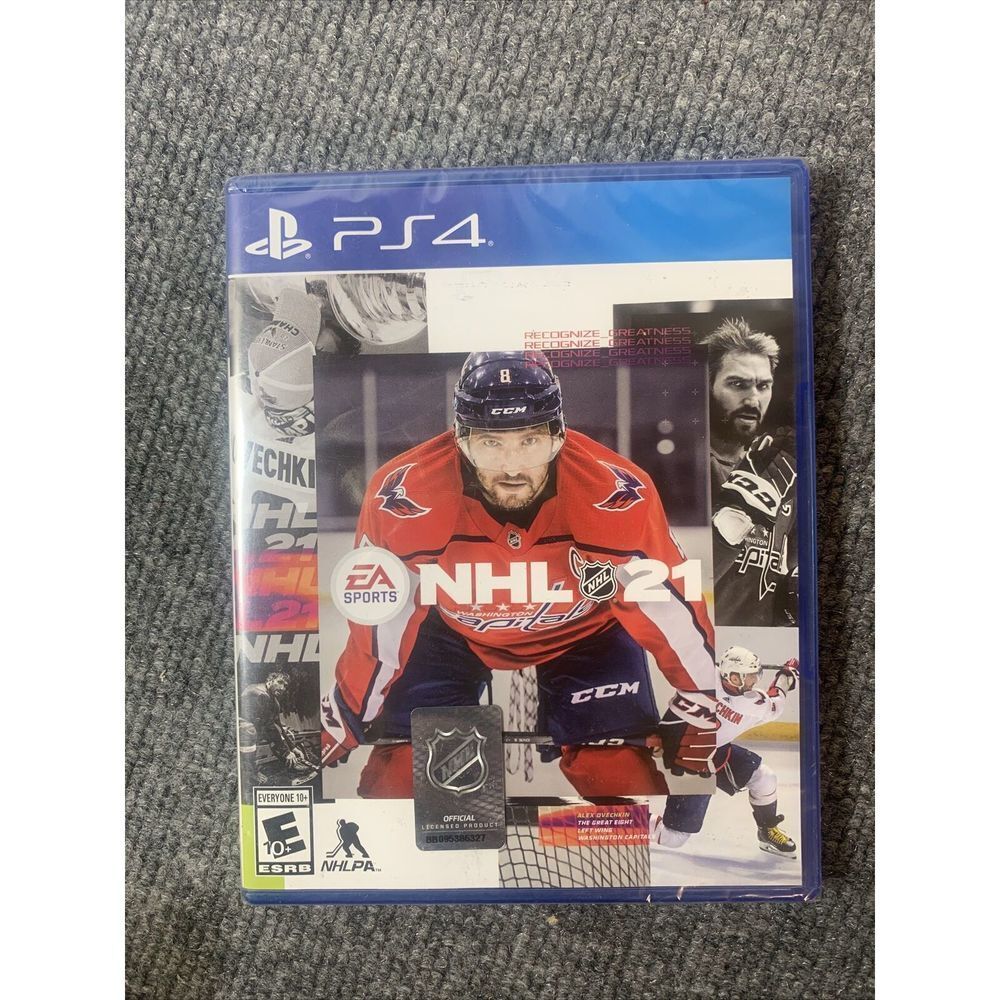 NHL 21 PlayStation 4 PS4 EA Sports National Hockey League Brand